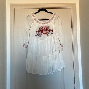 Free people off the shoulders dress